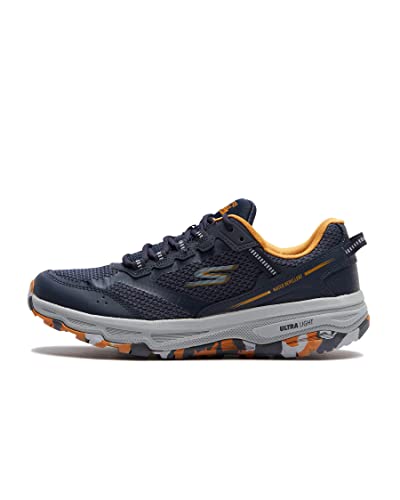 Skechers GORUN męskie buty trekkingowe, buty trekkingowe, buty do biegania w terenie, z chłodzoną powietrzem pianką, Granatowy multi, 44 EU