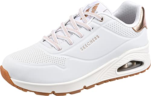 Skechers Uno Shimmer Away sneakersy dziewczęce, Biały bogaty ogród, 36.5 EU