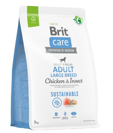 Brit Care Dog Sustainable Adult Chicken Insect 3kg