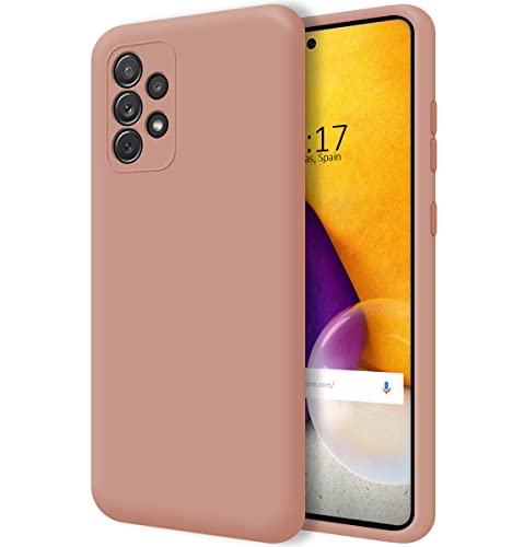Etui na telefon Samsung Galaxy A72 Ultra Soft Płynny Silikon Różowy