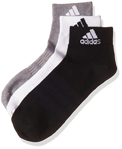 adidas, Calze Basse Think Linear Set Di 6, Pończochy, Wrzosek Średnio/Biały/Czarny, Xxl, Wielbiciel Unisex Szary