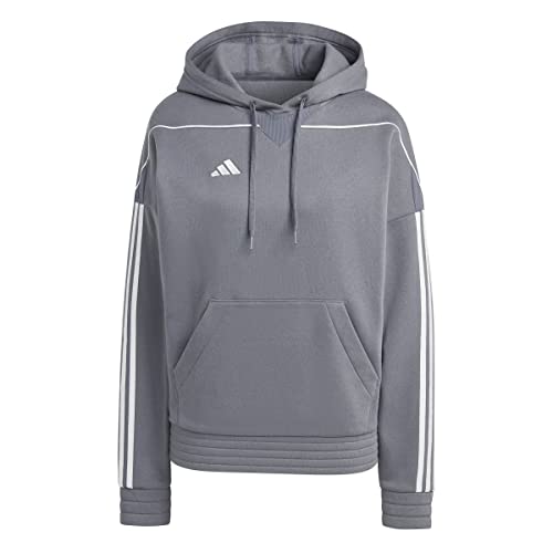adidas Damska bluza z kapturem Tiro 23 League Sweat Hoodie, Team Onix, HZ3013, XS