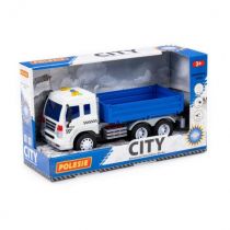 Polesie 91666 Samochód ciężarowy CITY światło, dźwięk, otwierana burta
