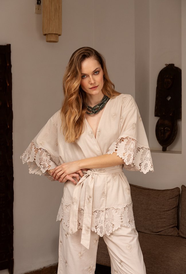 Narzutka typu kimono - Monnari