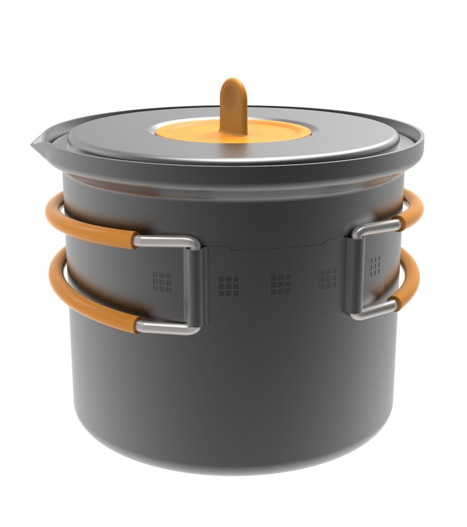 Rockland Rockland garnek z pokrywką Travel Light 0.6L 248