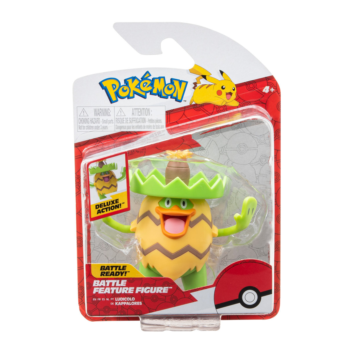 JAS POKEMON FIGURKA BITEWNA (Ludicolo) W13