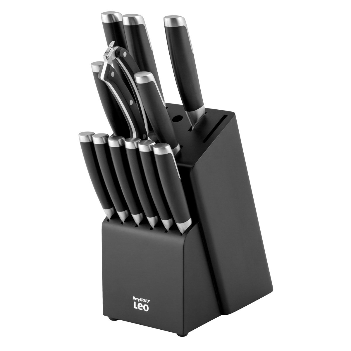 Zestaw noży w bloku Graphite 13 elementów BergHOFF