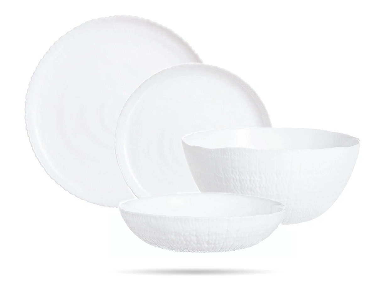 Serwis obiadowy 19 el dla 6 osób Ammonite LUMINARC