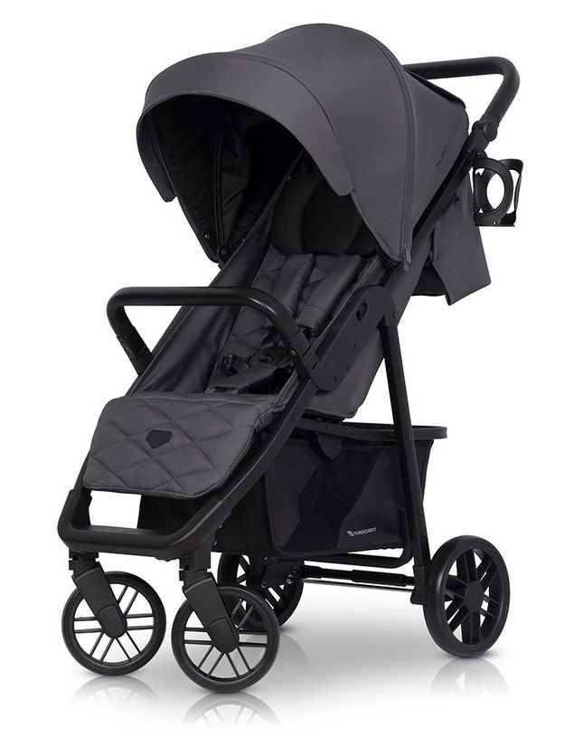 Wózek dziecięcy Euro-Cart Flex Black Edition Iron