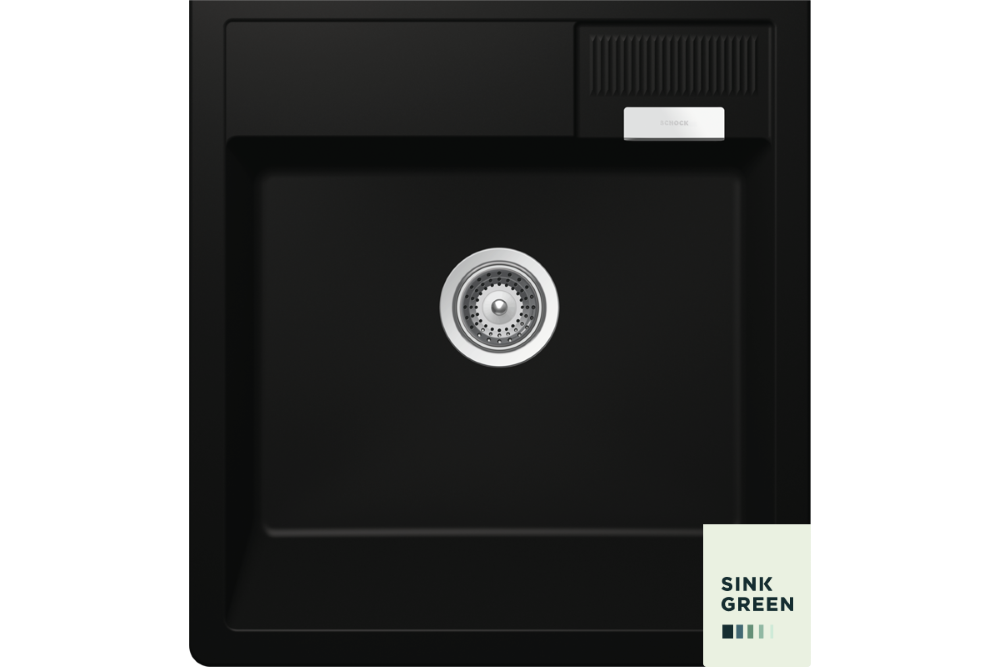 Zlew SCHOCK KALLIO M-100 night (Cristadur) | Sink GREEN