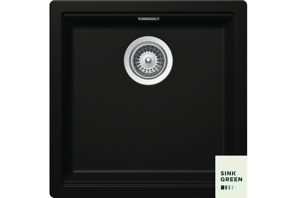Zlew SCHOCK KIRUNA N-100 night (Cristadur) | Sink GREEN