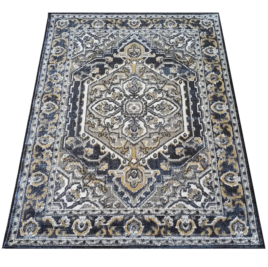 Prostokątny zdobiony dywan do pokoju B2-K94