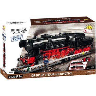 Klocki plastikowe COBI Historical Collection Trains DR BR 52 Steam Locomotive COBI-6280