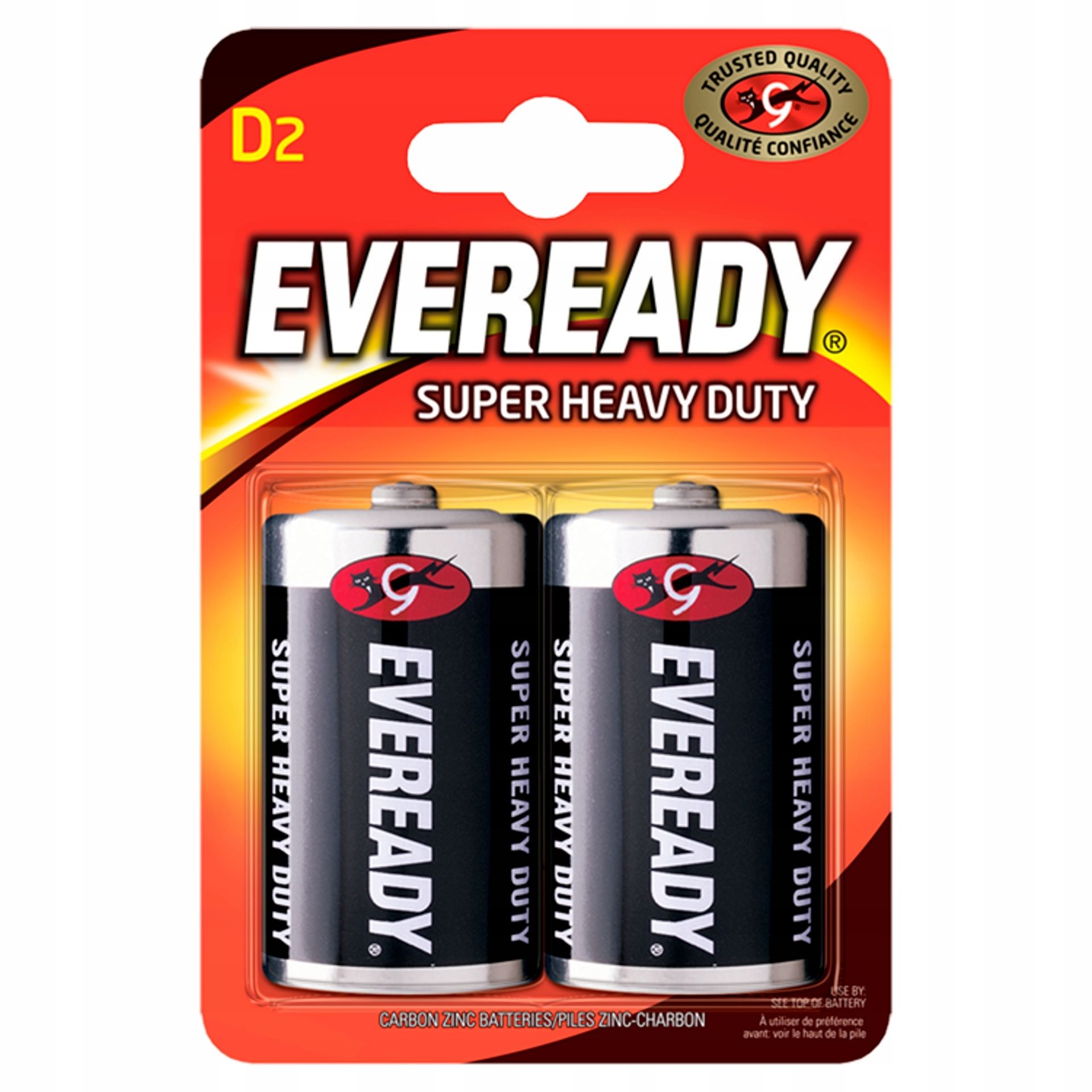 Energizer Bateria EVEREADY SUPER HEAVY DUTY D R20 /2szt. 637087