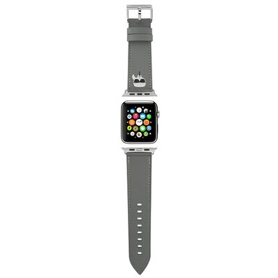 Apple Pasek wymienny Karl Lagerfeld Karl Head PU na Watch 42/44/45mm KLAWLOKHG