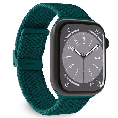 Puro Loop Band - Pleciony pasek do Apple Watch 42/44/45/49 mm (zielony)