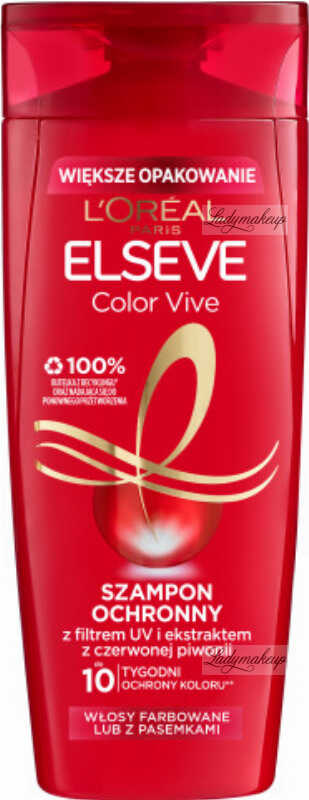 L''Oréal - ELSEVE - COLOR-VIVE - Ochronny szampon do włosów farbowanych lub z pasemkami - 500 ml