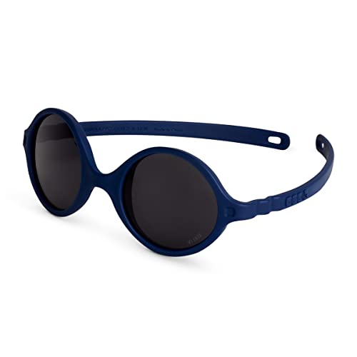 KI ET LA - Okulary przeciwsłoneczne dla dzieci - Diabola 2.0: 0 do 1 rok, niebieski denim