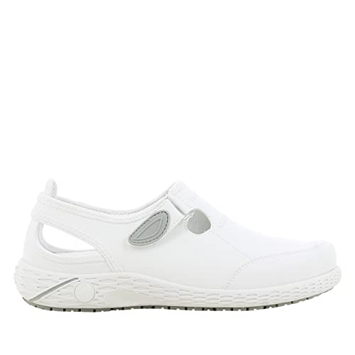 SAFETY JOGGER Damskie buty robocze 35 UE Oxypas - LINA - lekkie, wygodne buty ochronne z zapięciem na rzepy, idealne do pielęgnacji, szpitala, kuchni