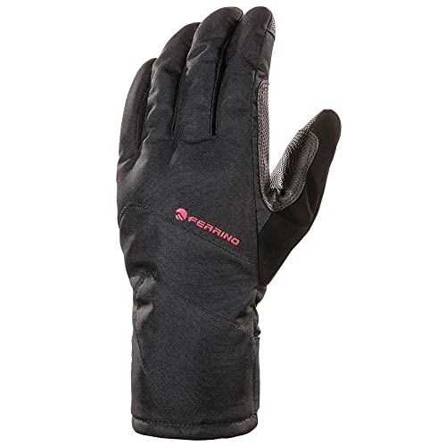 Ferrino Glove GHIMNEY Rękawiczki, Dorośli Unisex, Black (Czarny), XS