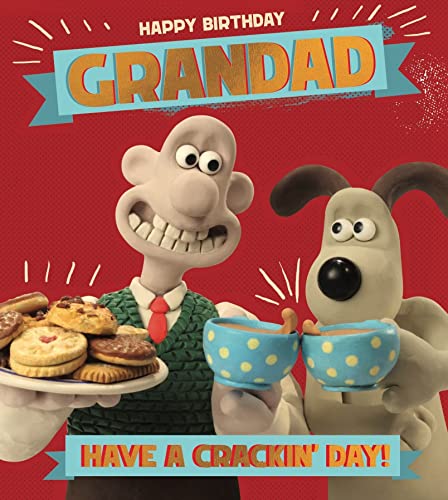 Kartka urodzinowa dla dziadka, kartka urodzinowa dla dziadka, Wallace & Gromit kartka urodzinowa dla dziadka, kartka urodzinowa dla niego Wallace & Gromit