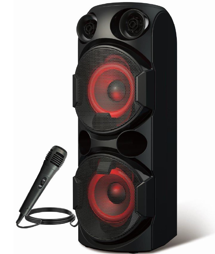 Głośnik Bezprzewodowy Karaoke 70W Mikrofon Pilot Tws