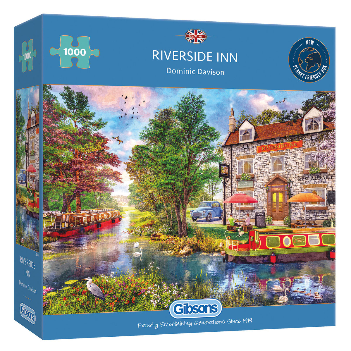 Puzzle 1000 Pensjonat Riverside Inn