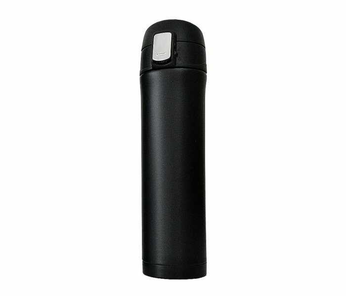 Kubek termiczny 450 ml OUTER2 K2 ECO z recyklingu (czarny) BPA FREE