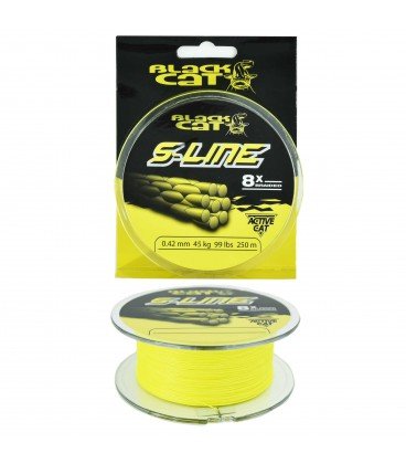 Plecionka Na Suma Black Cat S-line 0,42 MM 250M 8X