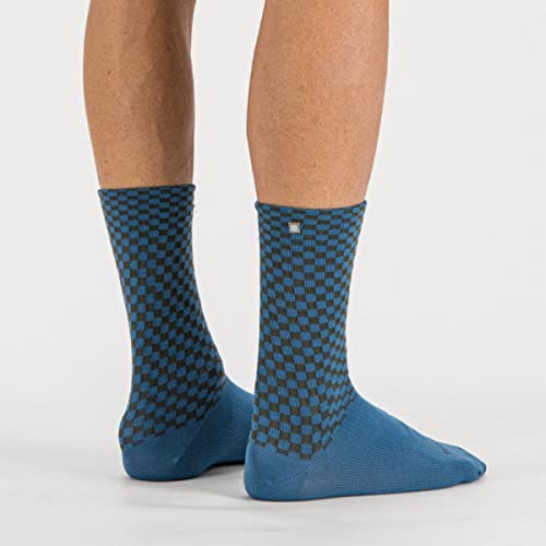 Sportful 1122512 ChECKMATE WINT SOCKS Skarpety Unisex jagodowy niebieski żabka XL