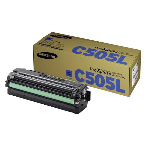 Toner HP CLT-C505L Błękitny SU035A