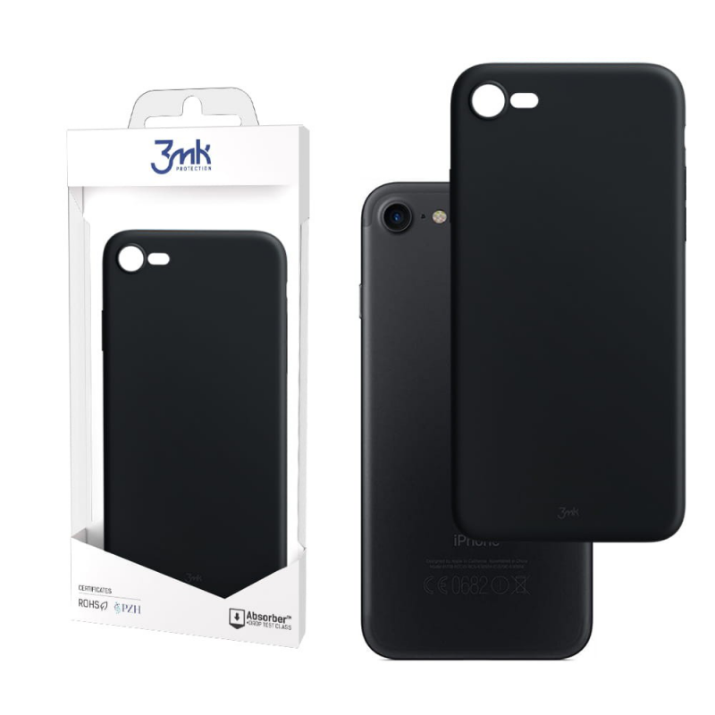 3mk Matt Case iPhone SE 2020 czarny
