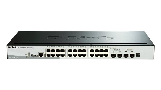 D-Link Przelacznik 28-Port Smart Managed PoE Gigabit Stack