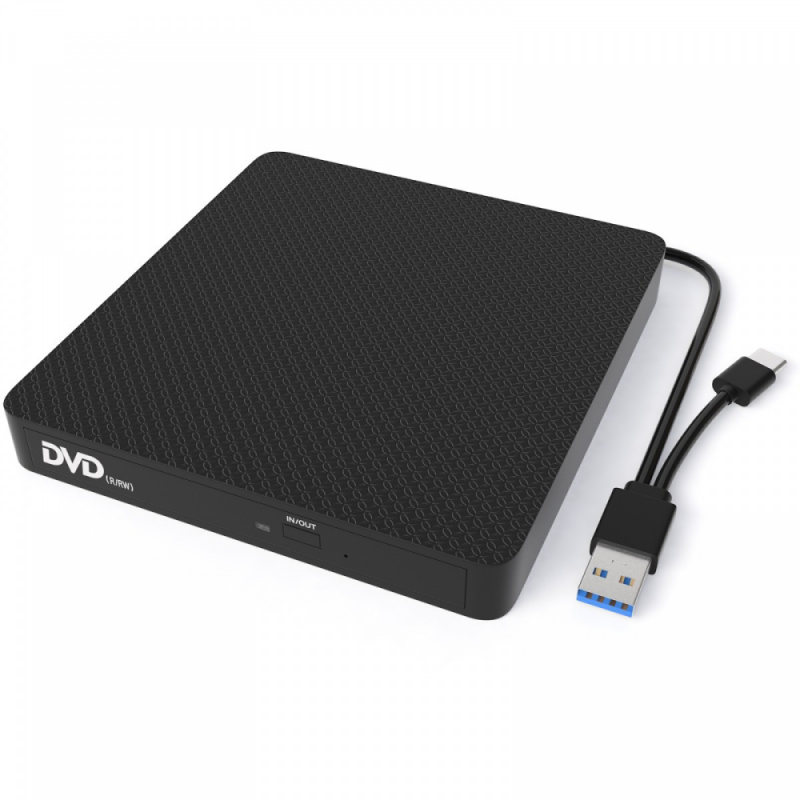 iBox Napęd optyczny DVD Notebook USB 2.0 Czarny