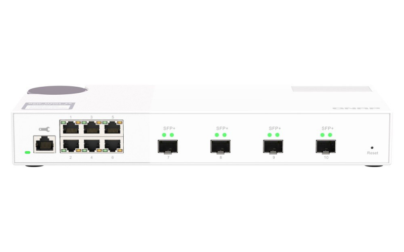 QSW-M2106-4S 6x 2.5GbE RJ45 4x10GbE SFP