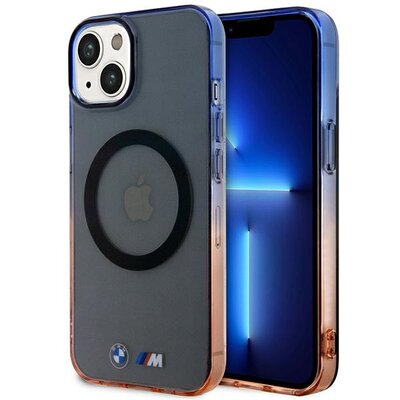 Etui BMW Gradient Bumper MagSafe do Apple iPhone 14 Szary