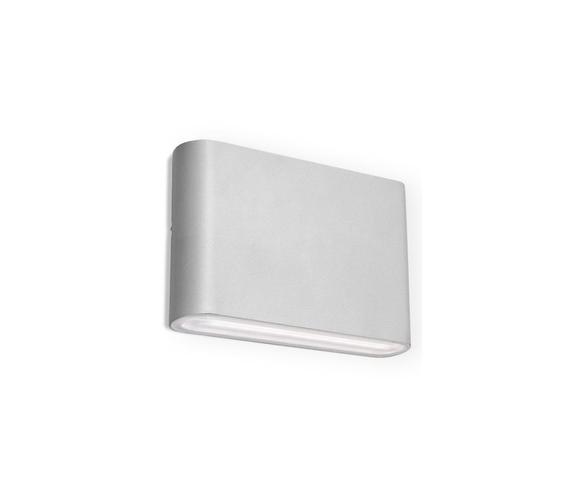 LED2 - LED Kinkiet zewnętrzny FLAT 2xLED/3W/230V IP65 białe