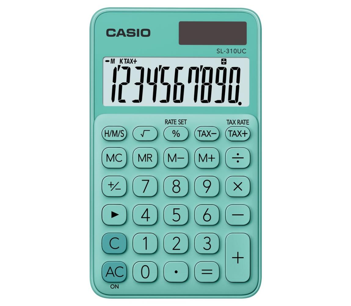 Casio - Kalkulator kieszonkowy 1xLR54 zielony