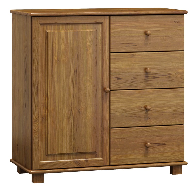 Komoda drewniana sosnowa nr48 g42 dąb