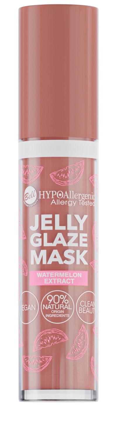 Bell HYPO Jelly Glaze Lip Mask 03, hypoalergiczna regenerująca maska do ust w galaretce, 4,3g