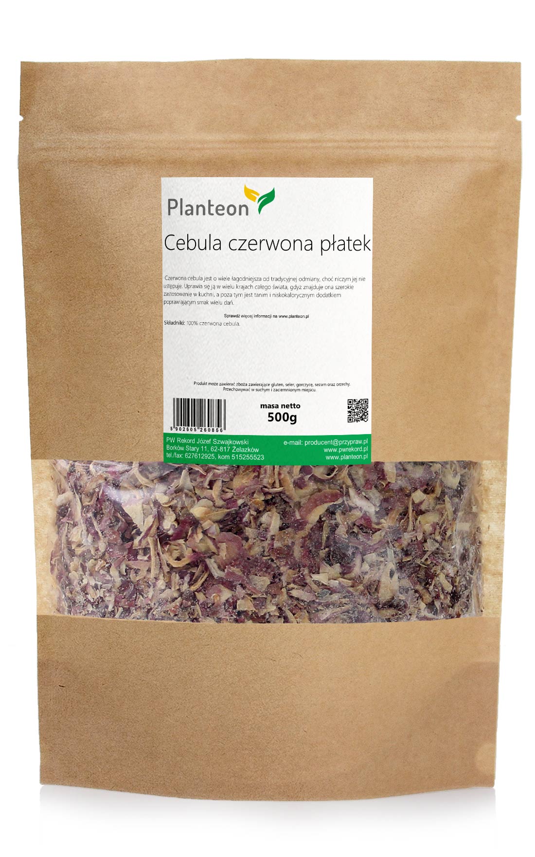 Cebula czerwona płatek 500g