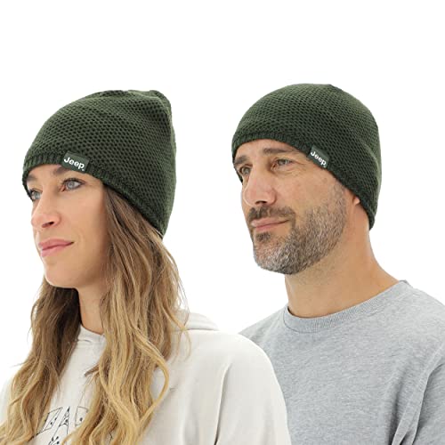 Jeep O102599-E849 J Czapka z dzianiny J22W Unisex Nordic Green XL