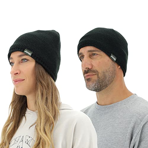 Jeep O102599-B000 J Czapka z dzianiny J22W Unisex Czarny XL