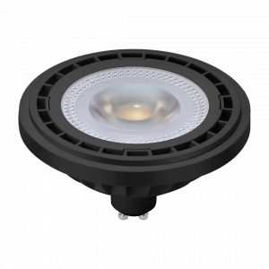 EKO-LIGHT AR8040 Żarówka LED 10W AR111 GU10 3000K/ Czarny