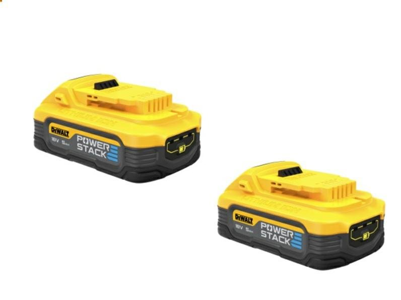 Dewalt, Akumulator 18V 1,7Ah Powerstack Dcbp034E2, 2 szt.