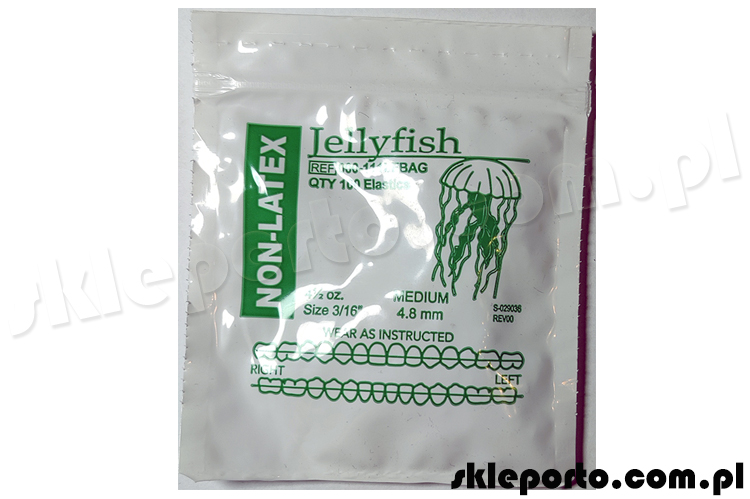 Wyciągi ortodontyczne 3/16 średnica 4,8 mm bez lateksu - NON-LATEX