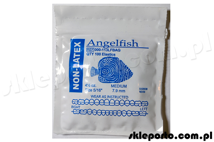 Wyciągi ortodontyczne 5/16 średnica 7,9 mm bez lateksu - NON-LATEX