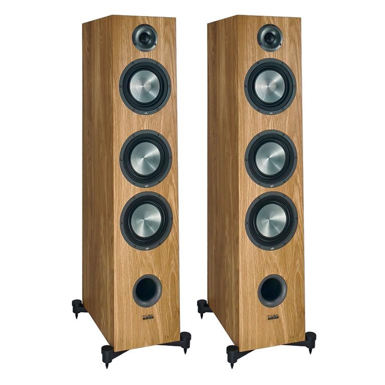 Taga Harmony Platinum F-100 v.4 - Kolumny podłogowe (para) Dąb