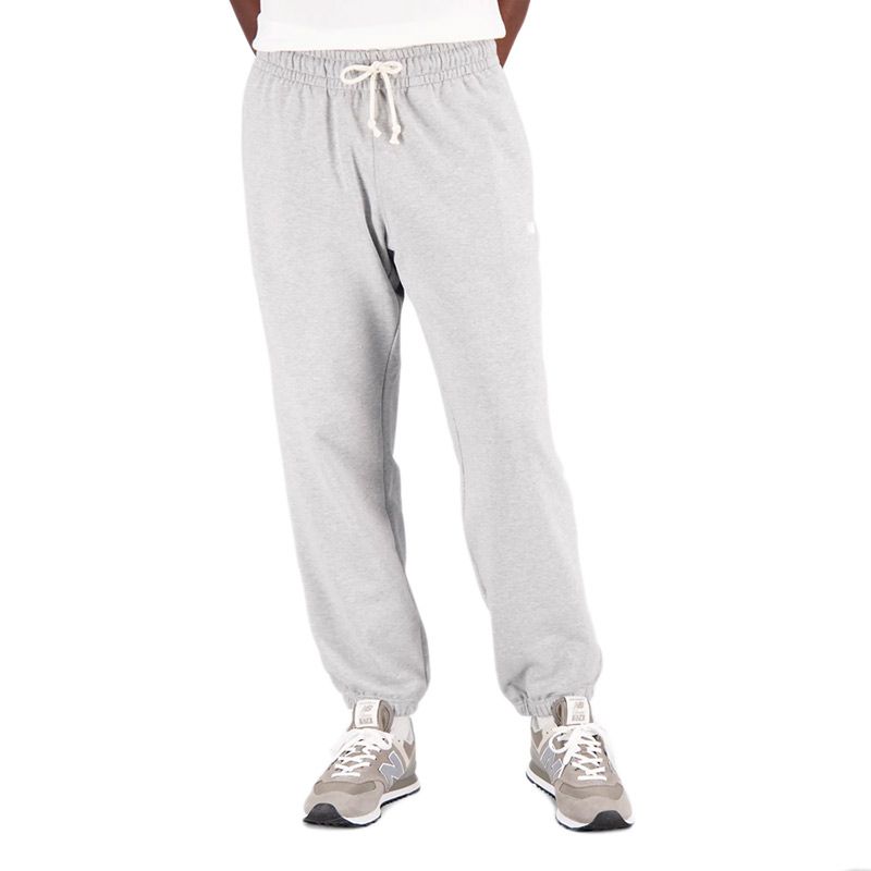 Spodnie dresowe New Balance MP31503AG - szare