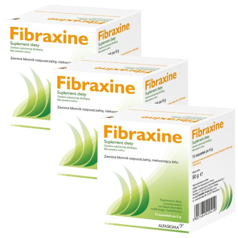 FIBRAXINE, 15 saszetek x 6g